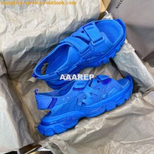 Replica Balenciaga Track Sandals 617542 Blue