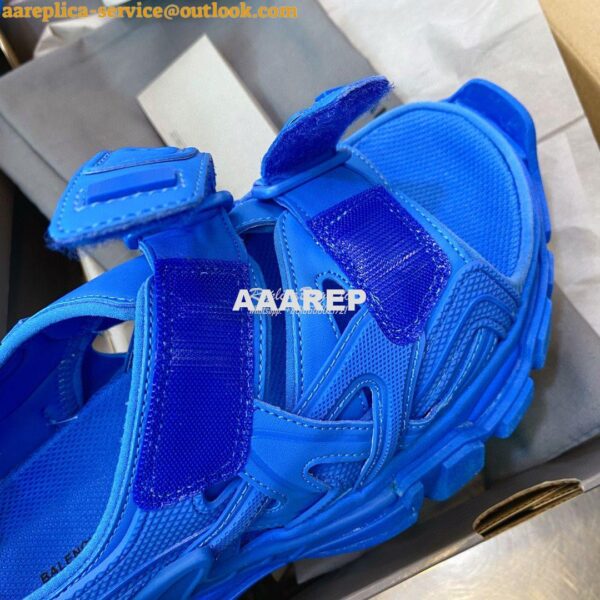 Replica Balenciaga Track Sandals 617542 Blue 9