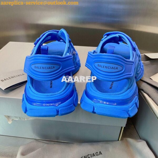 Replica Balenciaga Track Sandals 617542 Blue 8