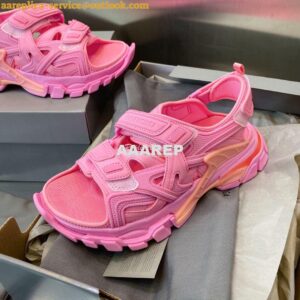 Replica Balenciaga Track Sandals 617542 Light Pink 2