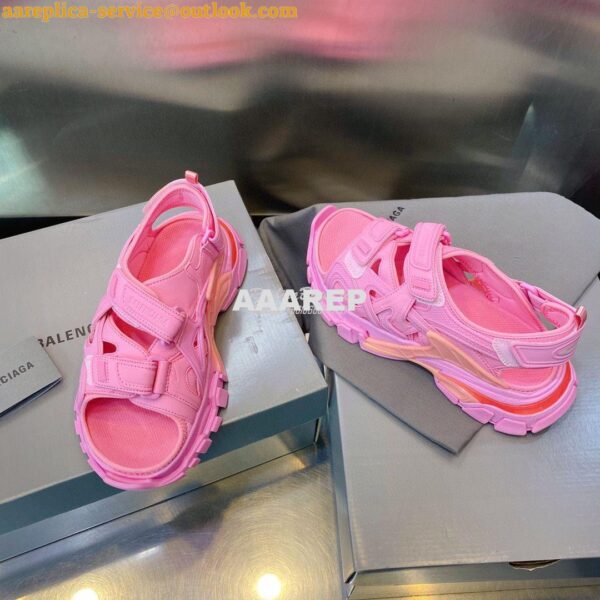 Replica Balenciaga Track Sandals 617542 Light Pink 6