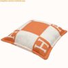 Replica Hermes Red Small Avalon III Pillow Cover 2