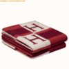 Replica Hermes Red Small Avalon III Pillow Cover