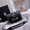 Replica Prada Cahier Shoulder Bag In Black Leather 2