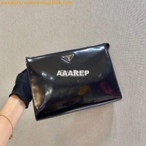 Replica Prada Brushed Leather Pouch 2VF030 2