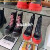 Replica Balenciaga Women's Strike 20mm Lace-up Boot In Black 590974