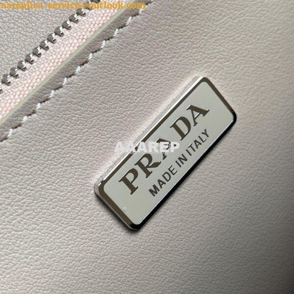Replica Prada Brushed Leather Tote Bag 1BA330 1BA331 Beige 7