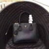 Replica Prada Galleria Medium Bag In Bluette Saffiano Leather 2