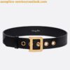 Replica Dior D-Waist Belt 100MM In Black Smooth Calfskin