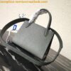 Replica Prada Monochrome Small Bag In Black Saffiano Leather