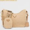 Replica Prada Re-Edition 2005 Shoulder Bag In Beige Re-Nylon 2