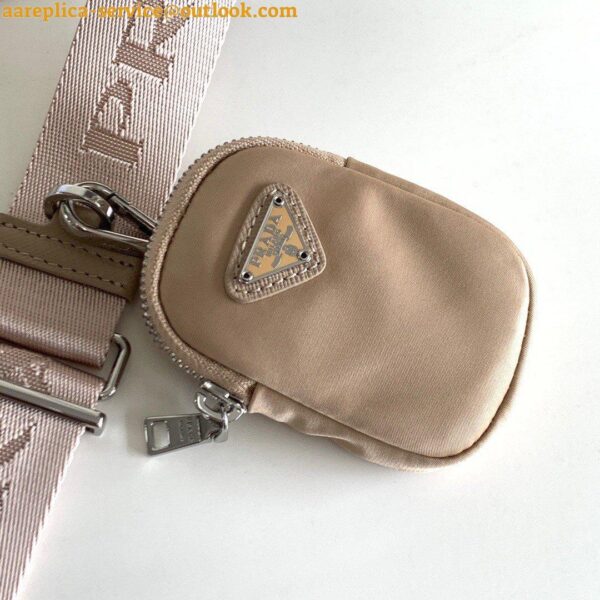 Replica Prada Re-Edition 2005 Shoulder Bag In Beige Re-Nylon 8