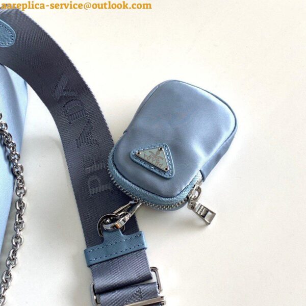 Replica Prada Re-Edition 2005 Shoulder Bag In Blue Re-Nylon 11