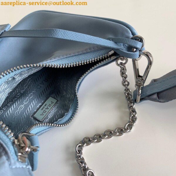 Replica Prada Re-Edition 2005 Shoulder Bag In Blue Re-Nylon 12