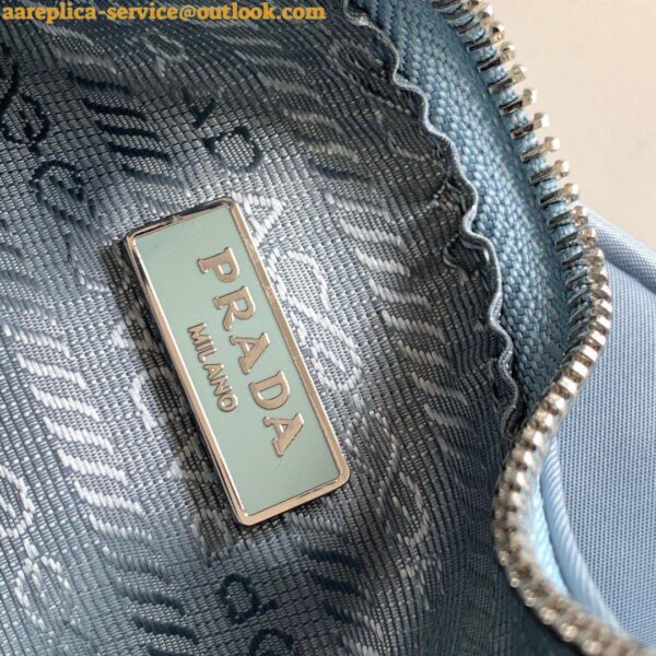 Replica Prada Re-Edition 2005 Shoulder Bag In Blue Re-Nylon 13