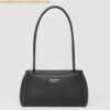 Replica Prada Supernova Small Shoulder Bag In Black/Beige Fabric 2