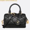 Replica Dior Groove 20 Bag in Blue Dior Oblique Jacquard 2