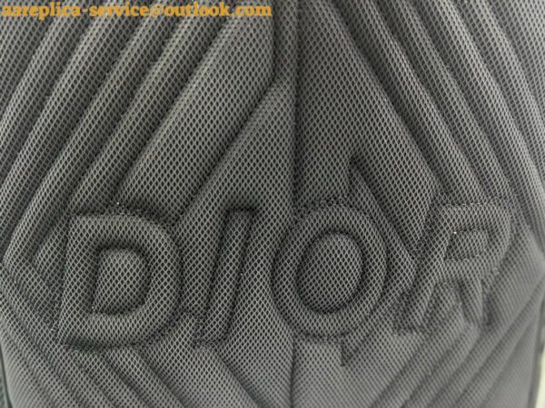 Replica Dior Explorer Backpack In Black CD Diamond Mirage Ski Capsule Nylon 11