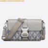 Replica Dior Lingot 50 Duffle Bag In Black CD Diamond Canvas 2