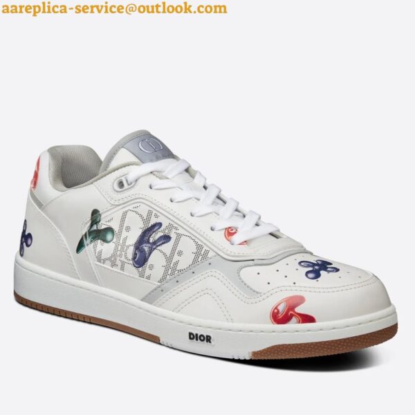 Replica Dior & Kenny Scharf B27 Low-Top Sneakers With Printed Motif 3