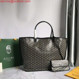 Replica Goyard GMLCG09TY09P Anjou GM Bag Black with Brown