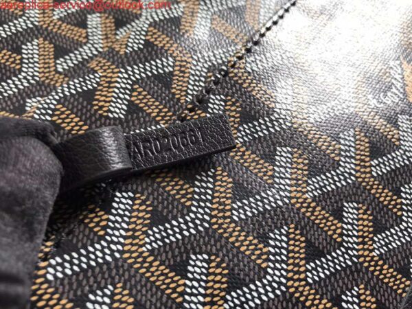 Replica Goyard GMLCG09TY09P Anjou GM Bag Black with Brown 10