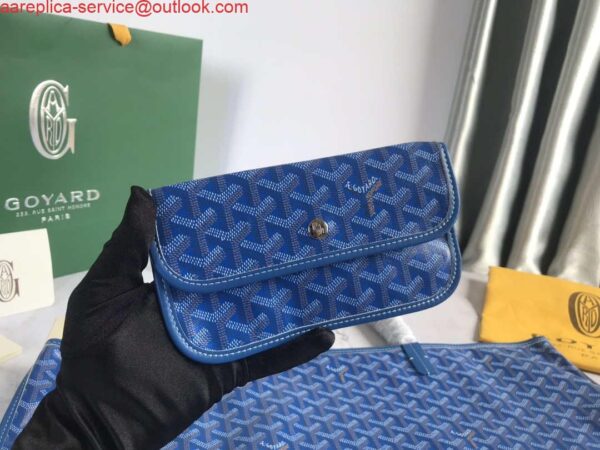 Replica Goyard GMLCG09TY09P Anjou GM Bag Blue 10