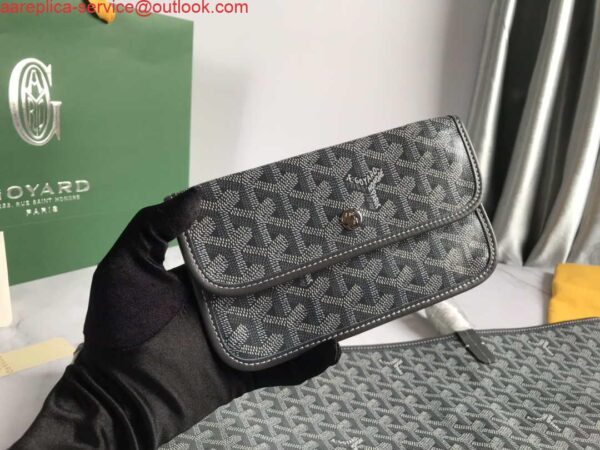 Replica Goyard GMLCG09TY09P Anjou GM Bag Gray 6