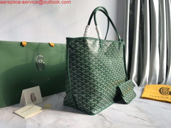 Replica Goyard GMLCG09TY09P Anjou GM Bag Green 5