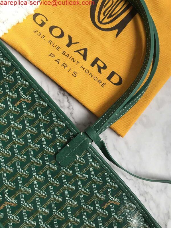 Replica Goyard GMLCG09TY09P Anjou GM Bag Green 7