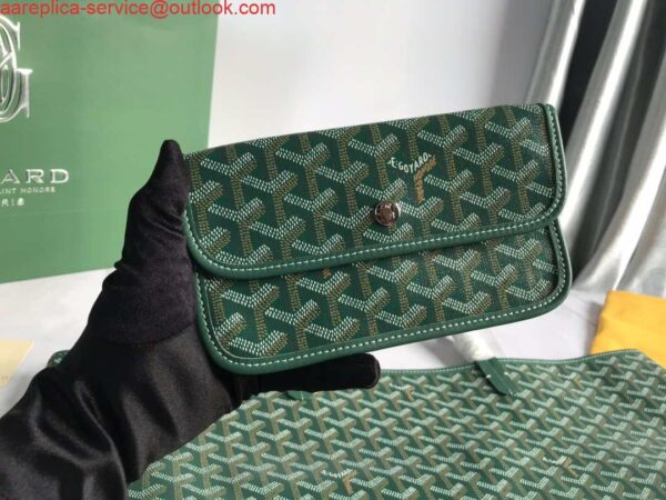 Replica Goyard GMLCG09TY09P Anjou GM Bag Green 8