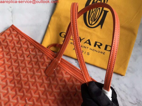 Replica Goyard GMLCG09TY09P Anjou GM Bag Orange 7