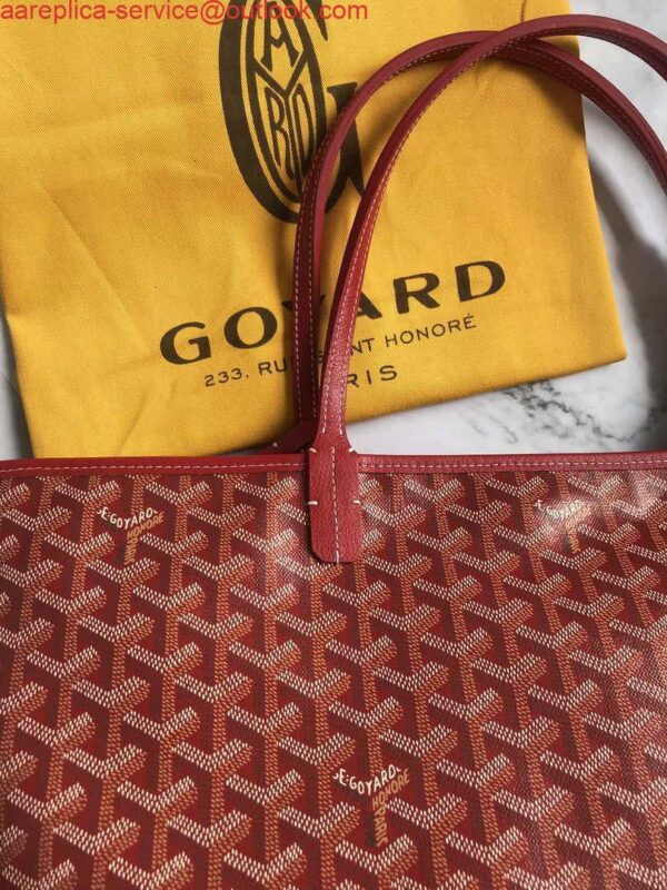 Replica Goyard GMLCG09TY09P Anjou GM Bag Red 7