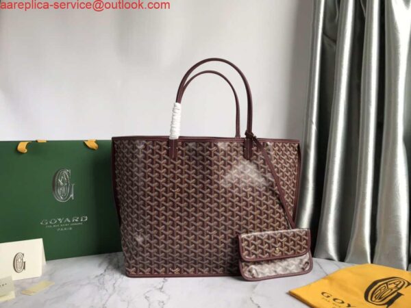 Replica Goyard GMLCG09TY09P Anjou GM Bag Wine Red 3