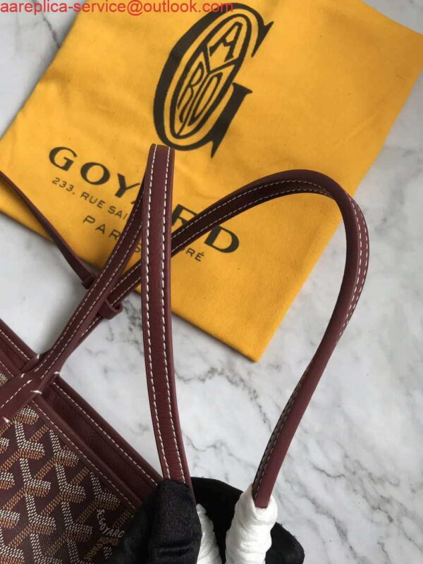 Replica Goyard GMLCG09TY09P Anjou GM Bag Wine Red 8