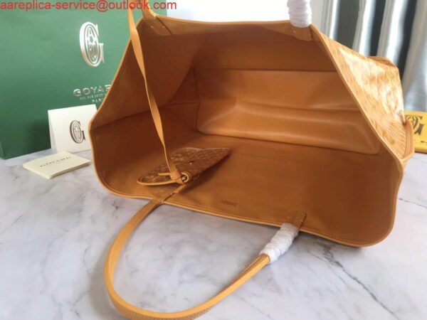 Replica Goyard GMLCG09TY09P Anjou GM Bag Yellow 8