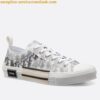 Replica Dior Men's B23 Low-top Sneakers In Multicolor Oblique Canvas 2