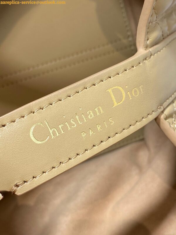 Replica Dior Toujours Small Bag in Tan Macrocannage Calfskin 13