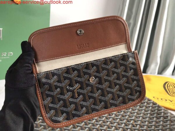 Replica Goyard GMLTY01CL03P Saint Louis GM Bag Black with Brown 8