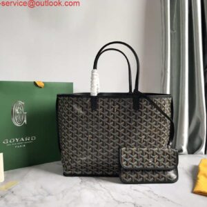 Replica Goyard GMLTY01CL03P Saint Louis GM Bag Brown with Blacck