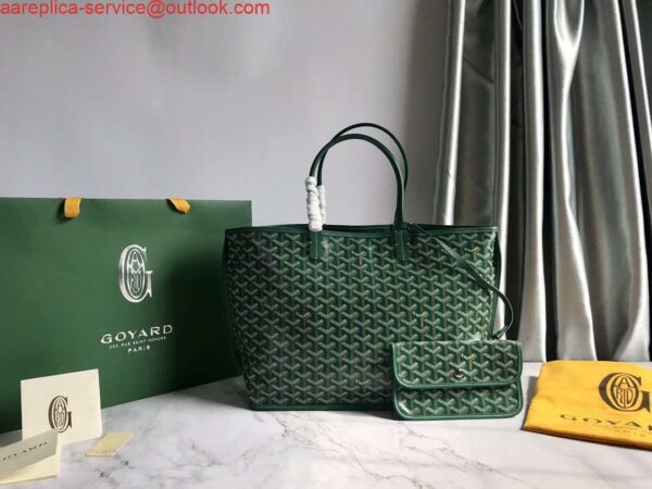 Replica Goyard GMLTY01CL03P Saint Louis GM Bag Green 3