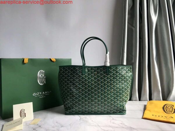 Replica Goyard GMLTY01CL03P Saint Louis GM Bag Green 4