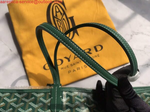 Replica Goyard GMLTY01CL03P Saint Louis GM Bag Green 8