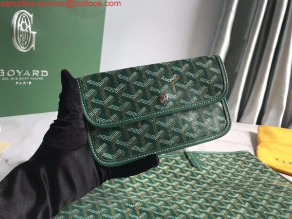 Replica Goyard GMLTY01CL03P Saint Louis GM Bag Green 9