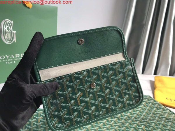 Replica Goyard GMLTY01CL03P Saint Louis GM Bag Green 10