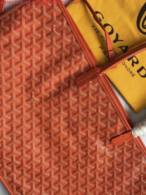 Replica Goyard GMLTY01CL03P Saint Louis GM Bag Orange 7