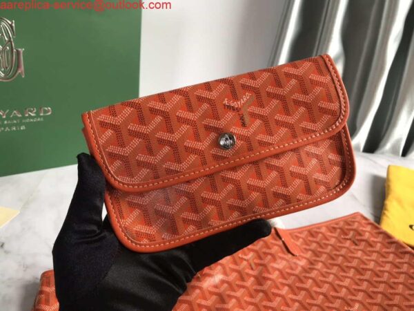 Replica Goyard GMLTY01CL03P Saint Louis GM Bag Orange 9