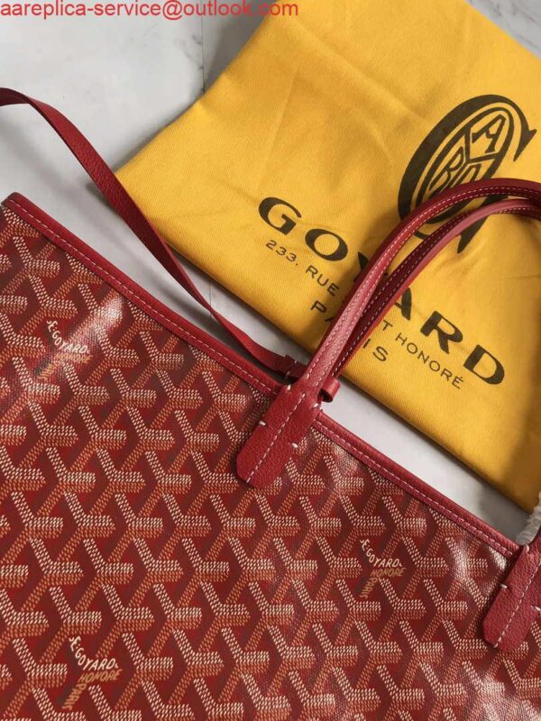 Replica Goyard GMLTY01CL03P Saint Louis GM Bag Red 7