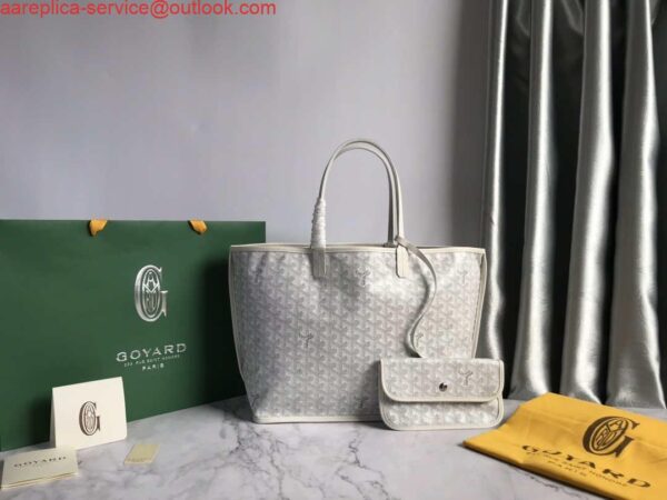 Replica Goyard GMLTY01CL03P Saint Louis GM Bag White 3