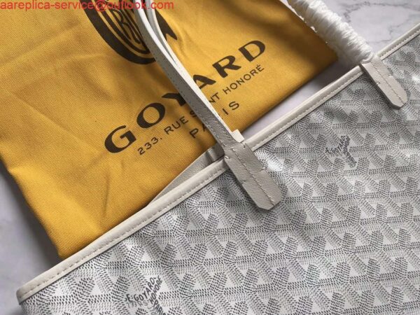 Replica Goyard GMLTY01CL03P Saint Louis GM Bag White 7